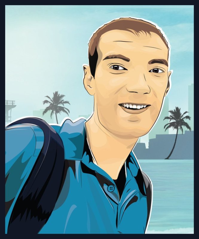 Арты в стиле ГТА