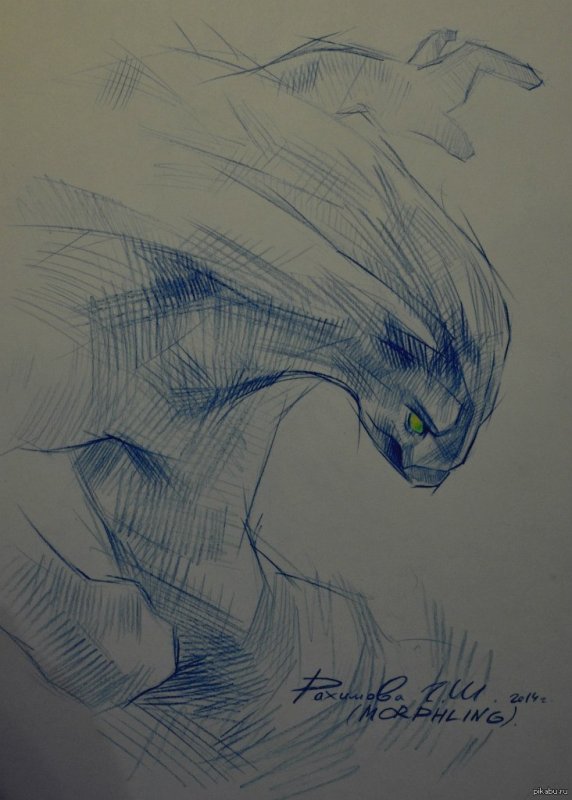 Morphling карандашом