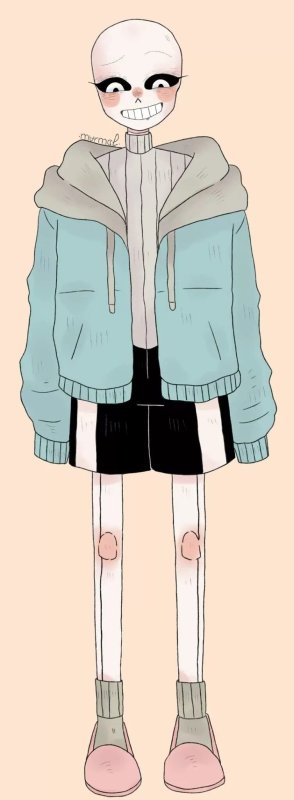 Санс из андертейл в полный рост