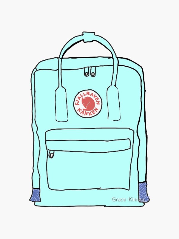 Рюкзак Fjallraven Kanken Стикеры
