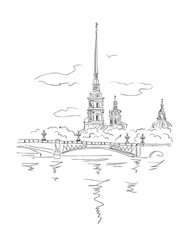 Петропавловская крепость в Санкт-Петербурге