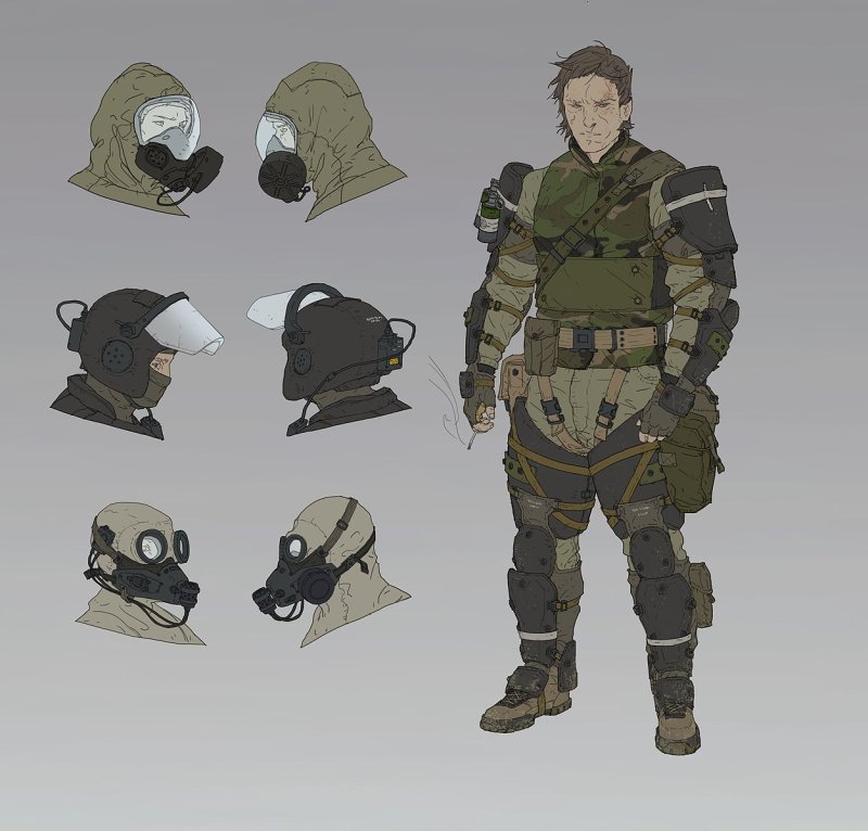 ЧВК солдат Concept Art персонаж