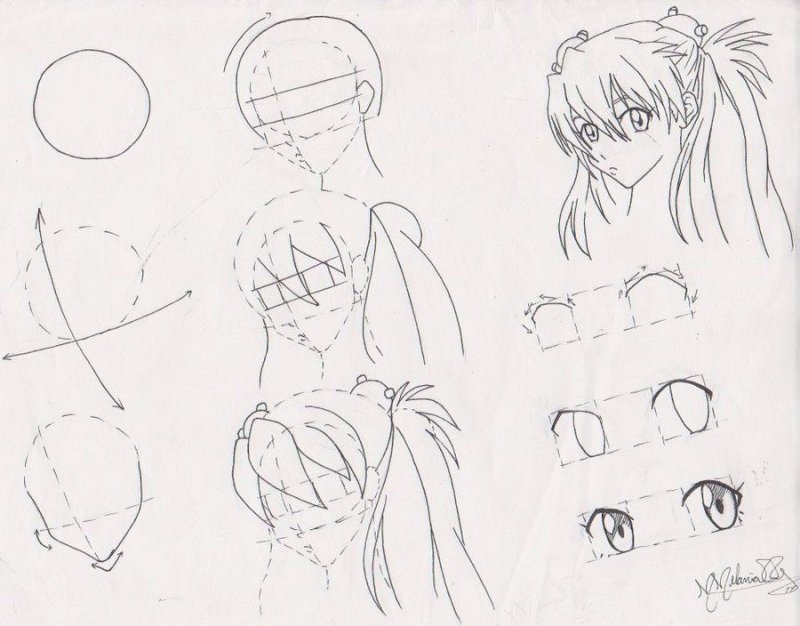 уроки рисования аниме для начинающих