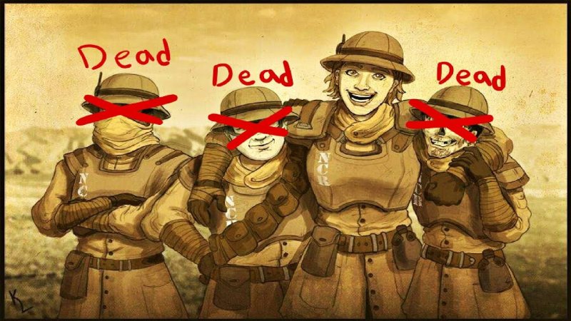 Fallout New Vegas рейнджер арт