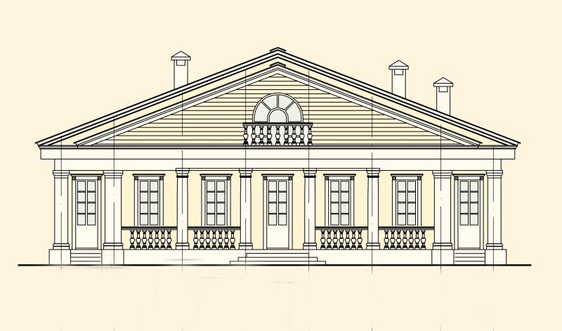 Классицизм в архитектуре рисунки