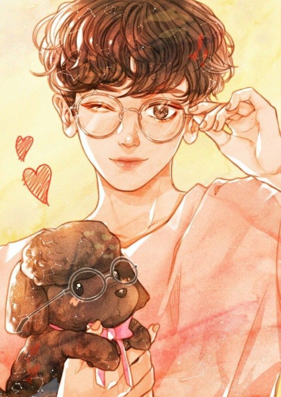 EXO Art Chanyeol anime