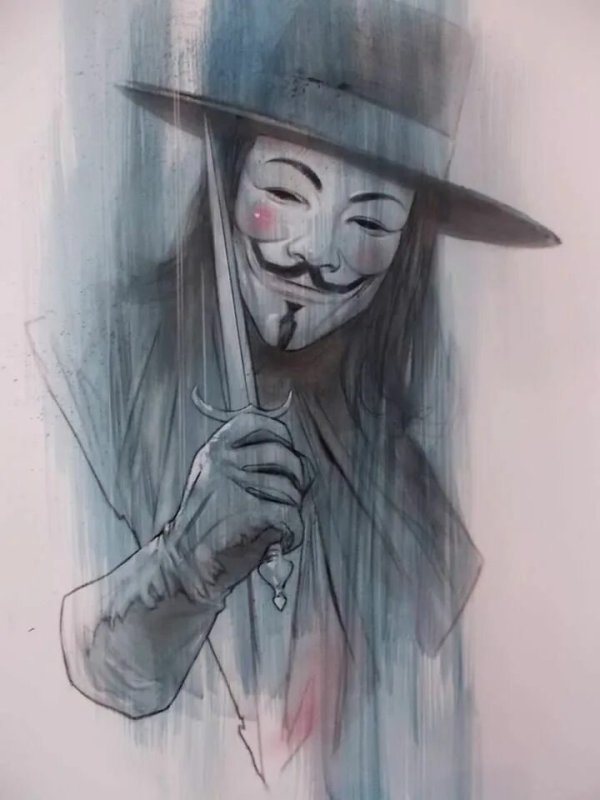 Гай Фокс портрет