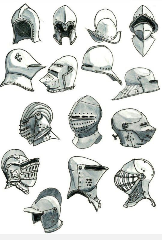 Средневековый шлем бацинет