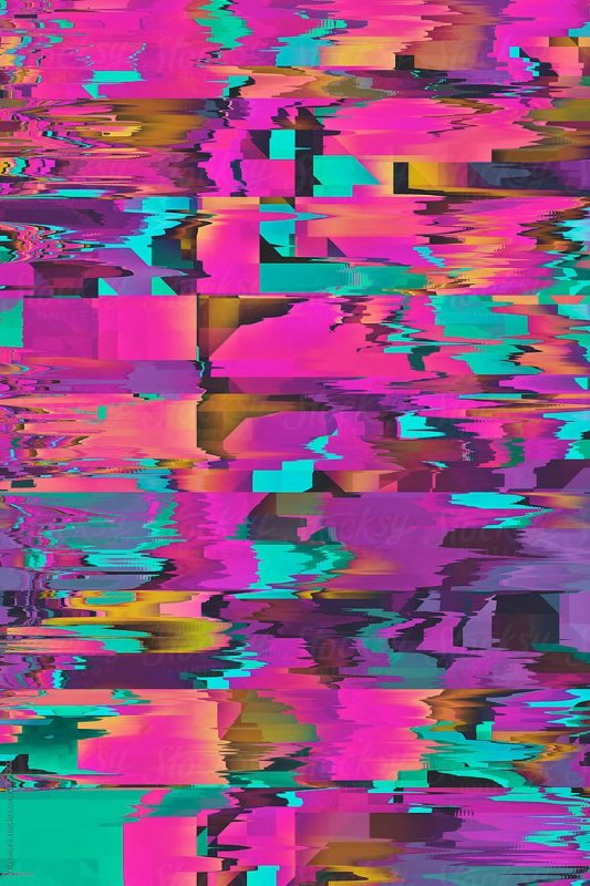 Красивые глитч