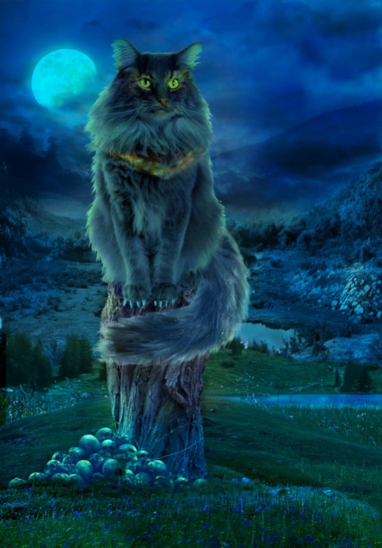 Кот Баюн людоед