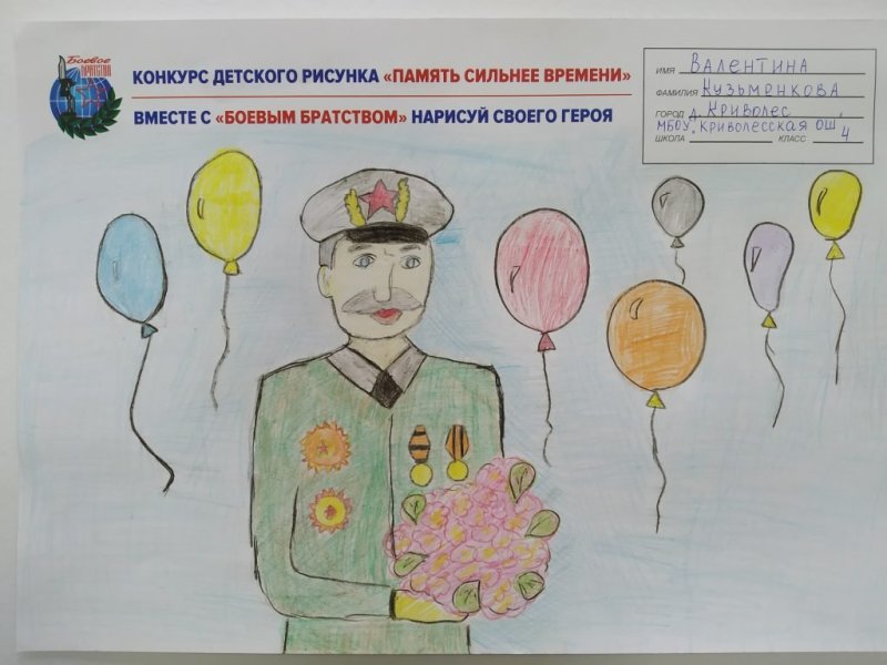 Конкурс детского рисунка память сильнее