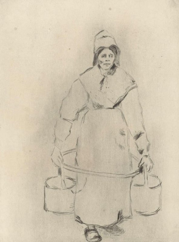 Крестьянка картина