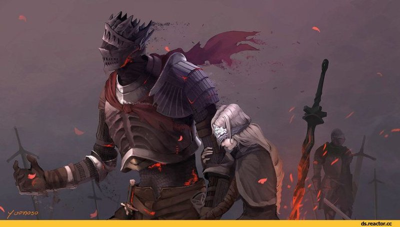 Душа пепла Dark Souls 3 арт