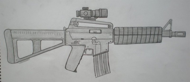 Автомат рисунок