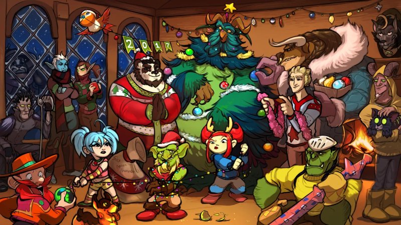 С новым годом World of Warcraft