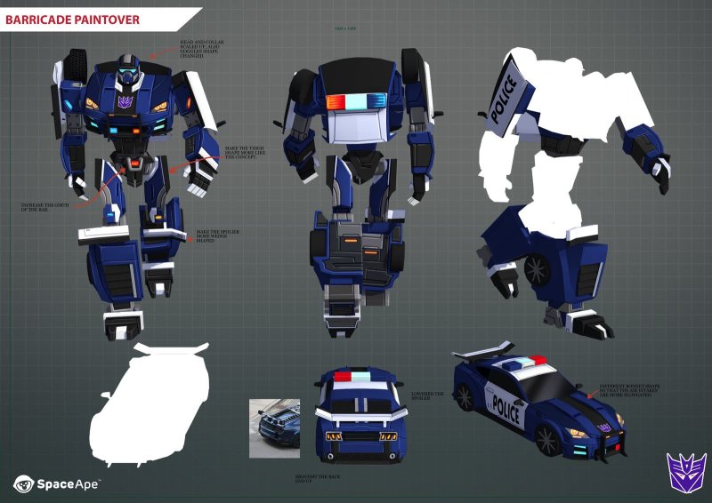 Barricade трансформеры g1