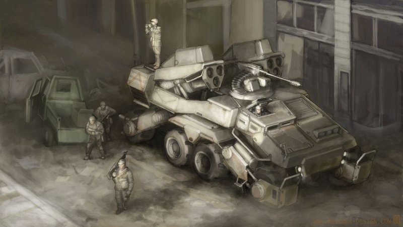 РСЗО Sci Fi Art