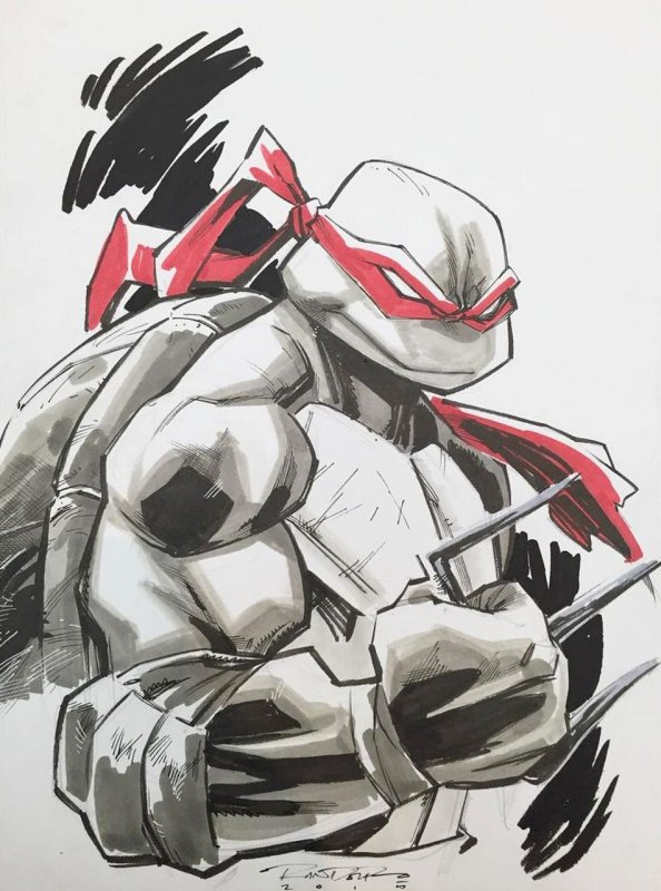Рафаэль (TMNT) 2003 арт
