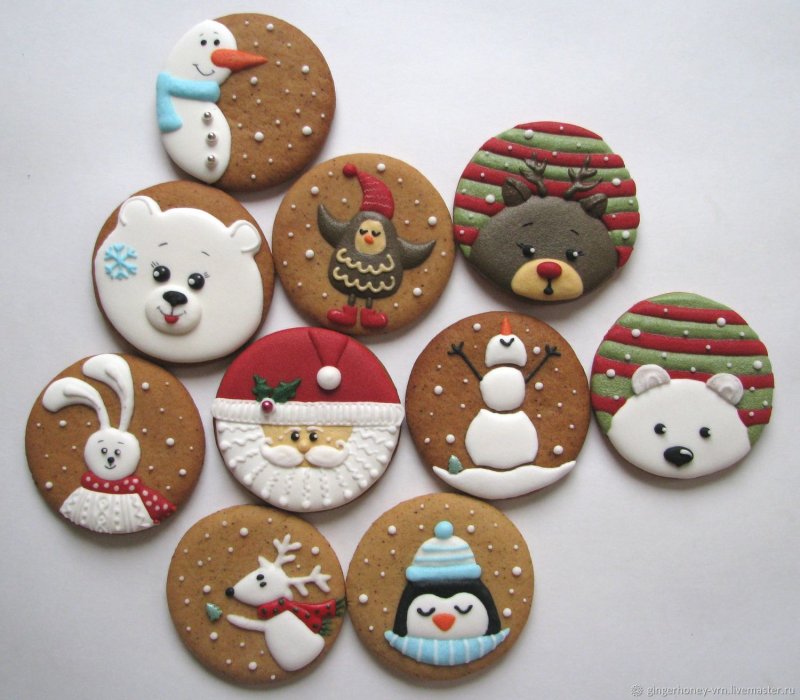 Имбирные пряники на новый год