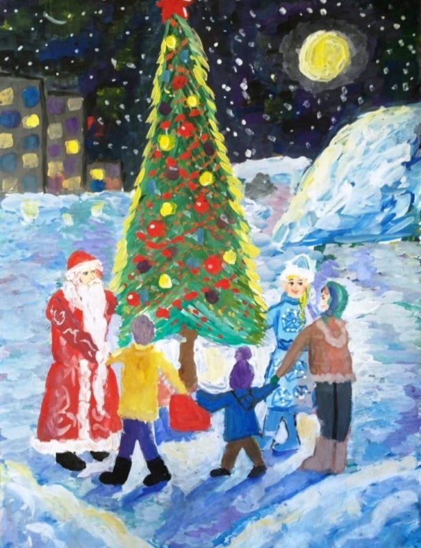 Рисунки для нового года