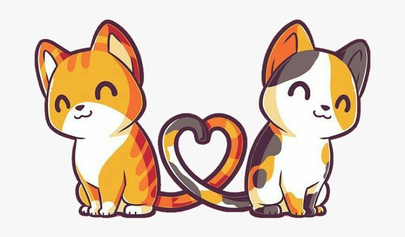 Рисунки для срисовки котики