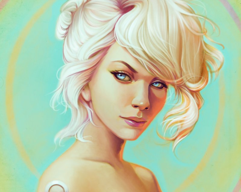 Арты девушек