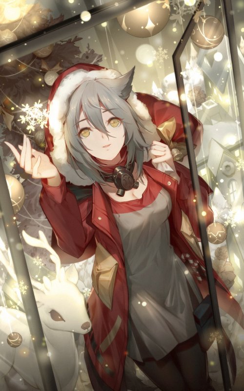 Arknights новый год Art