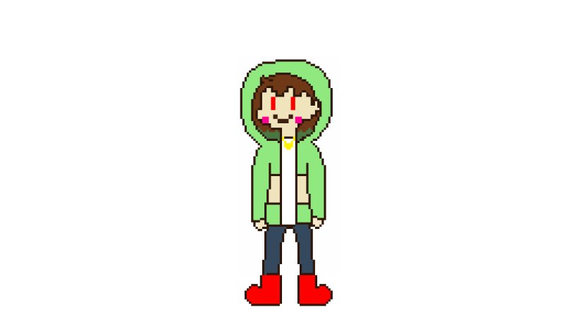 Storyshift Chara Pixel Art