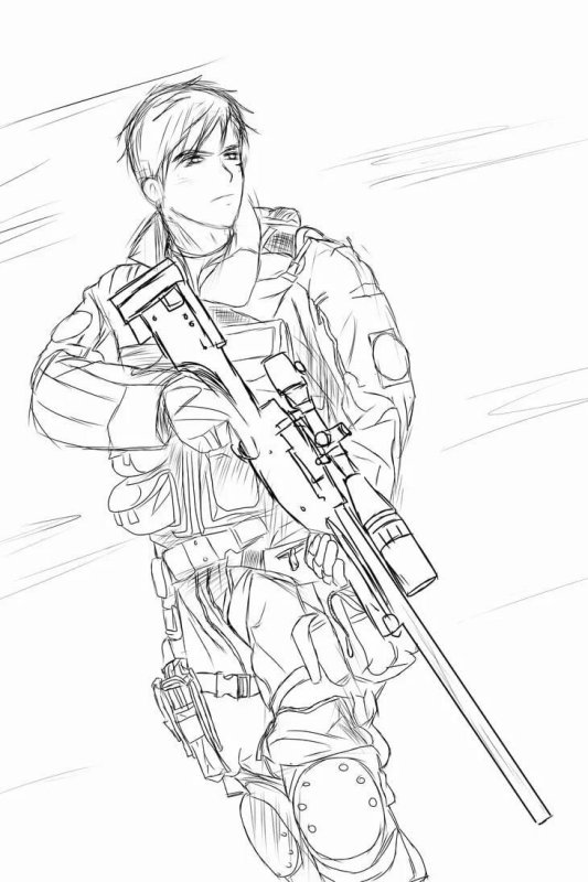 военные рисунки