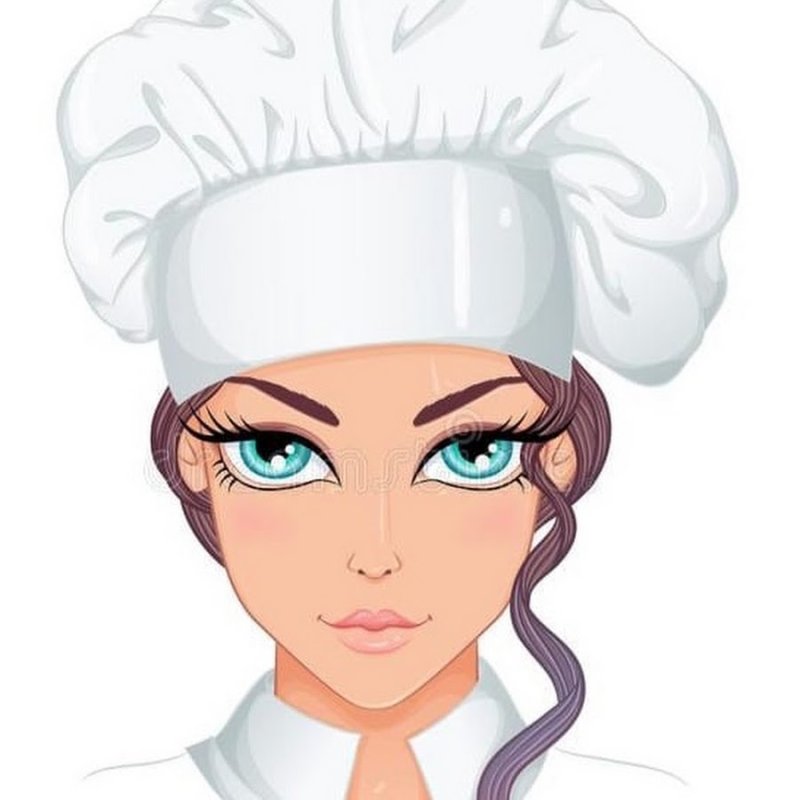 Повар женщина рисунок
