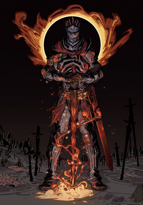 Dark Souls душа пепла арт