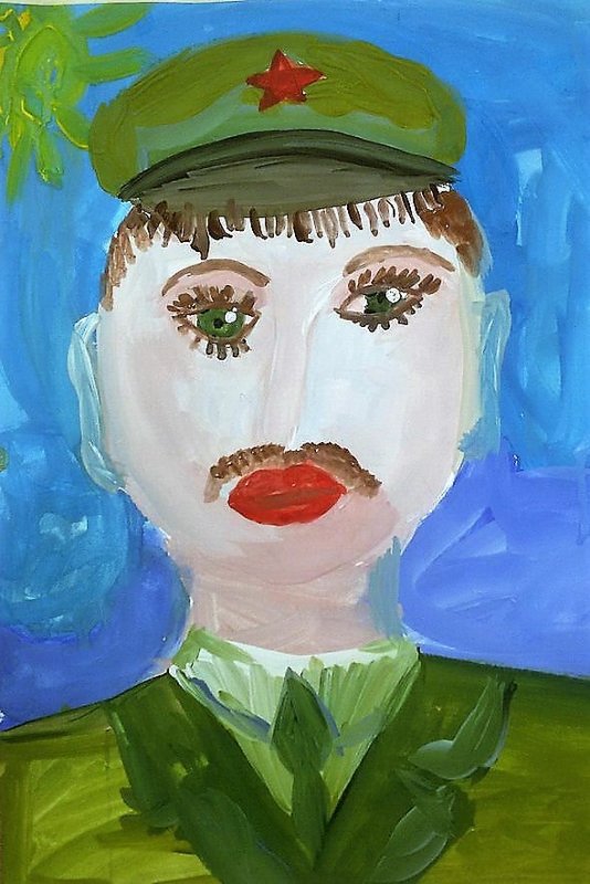 Рисунок на тему героизм