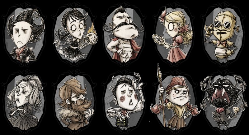 Don't Starve персонажи Уилсон