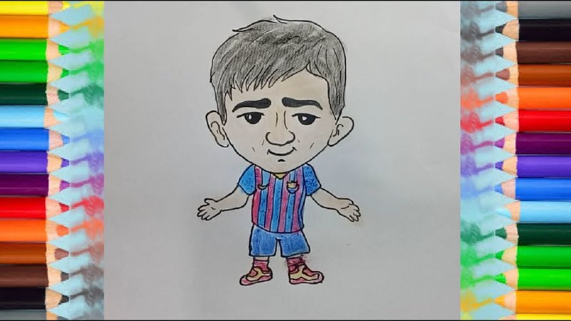 Скетч Лионель Месси