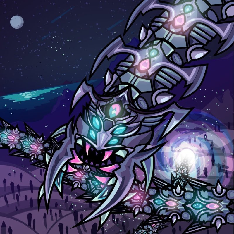 Террария Каламити арты