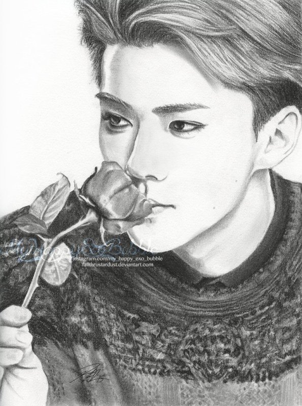 K-Pop Art ч/б