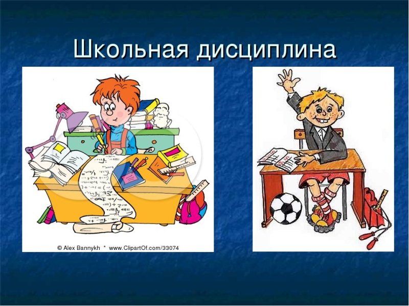 Правила школьной дисциплины