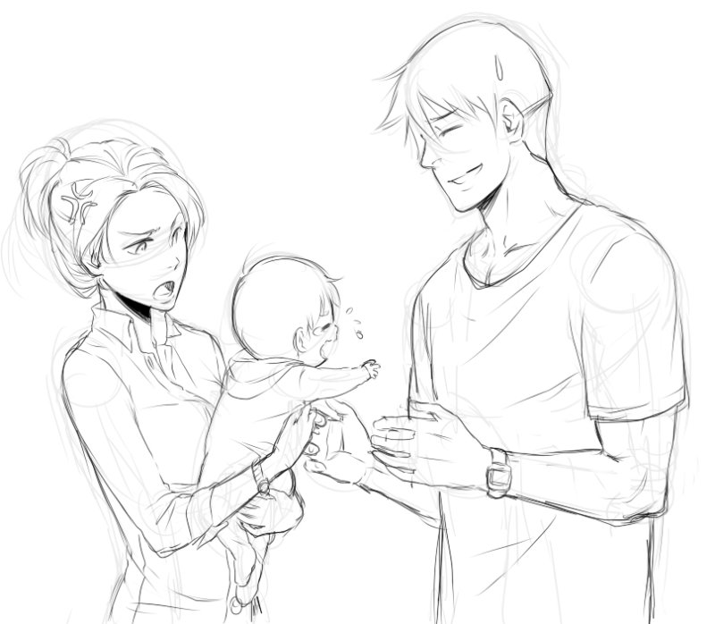 Семья референс для срисования