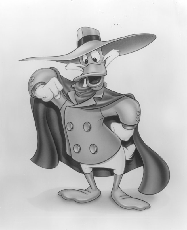 Черный плащ Darkwing Duck