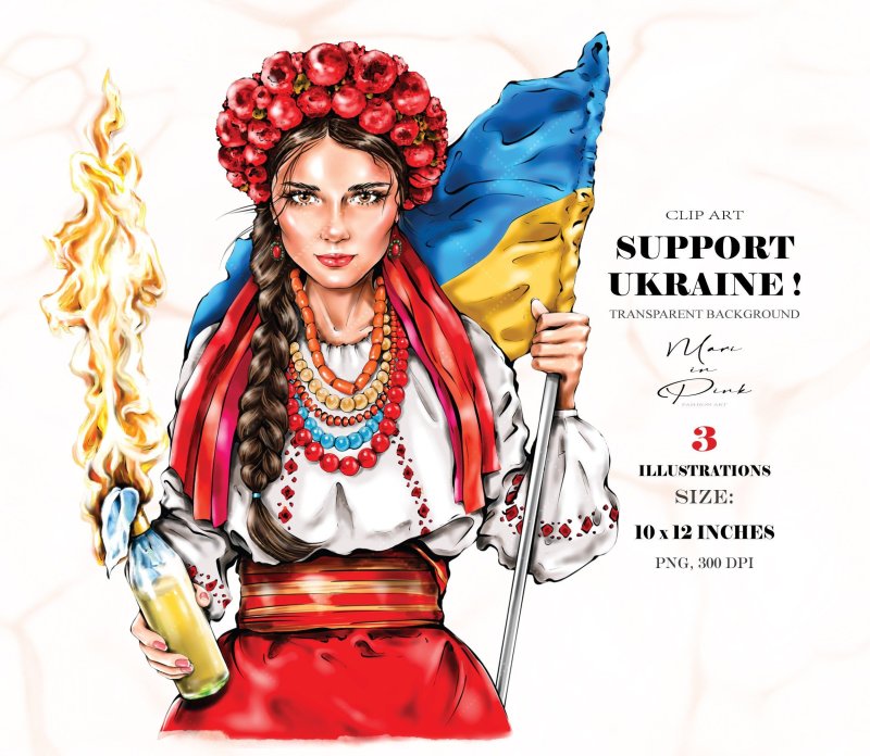 Патриотичная картина по номерам
