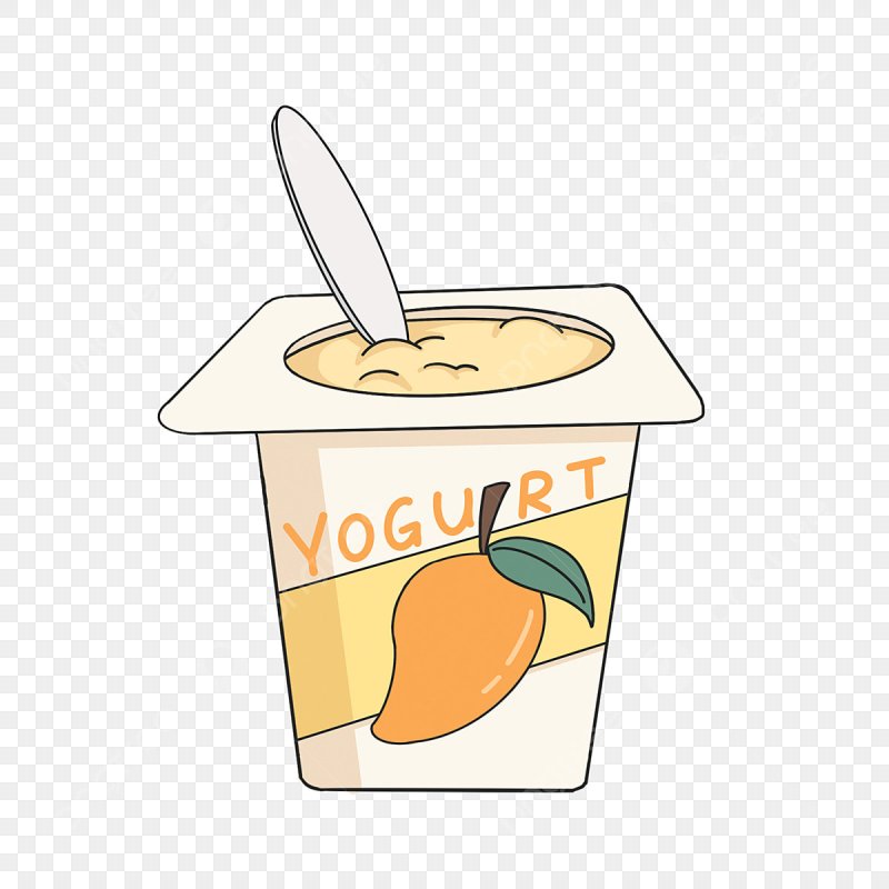 Йогурт рисунок