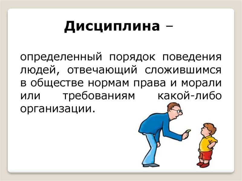 Дисциплина (поведение)