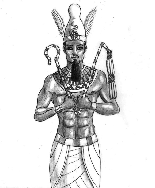 Осирис тату эскизы