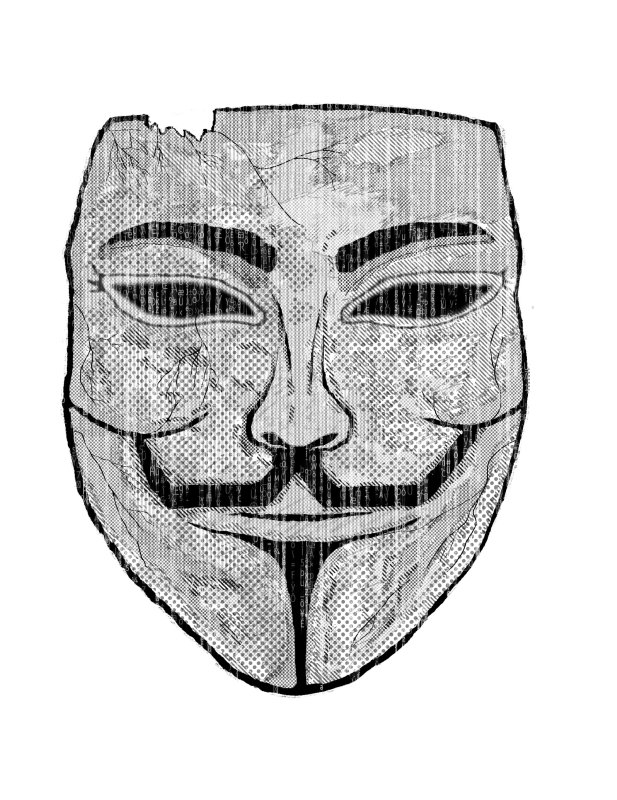 Маска Пабло анонимус