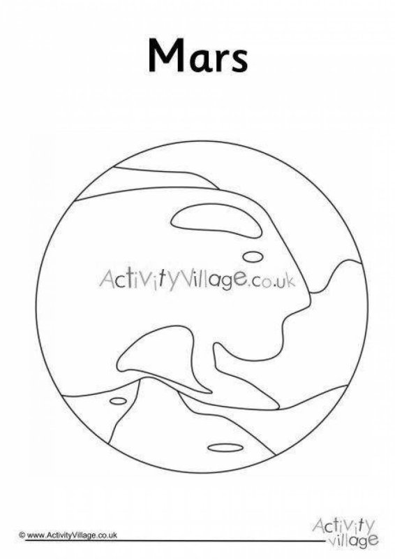 Планеты раскраска