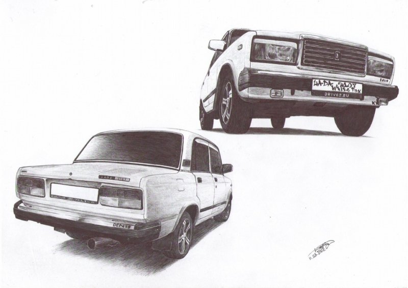 ВАЗ-2105 «Жигули» сзади