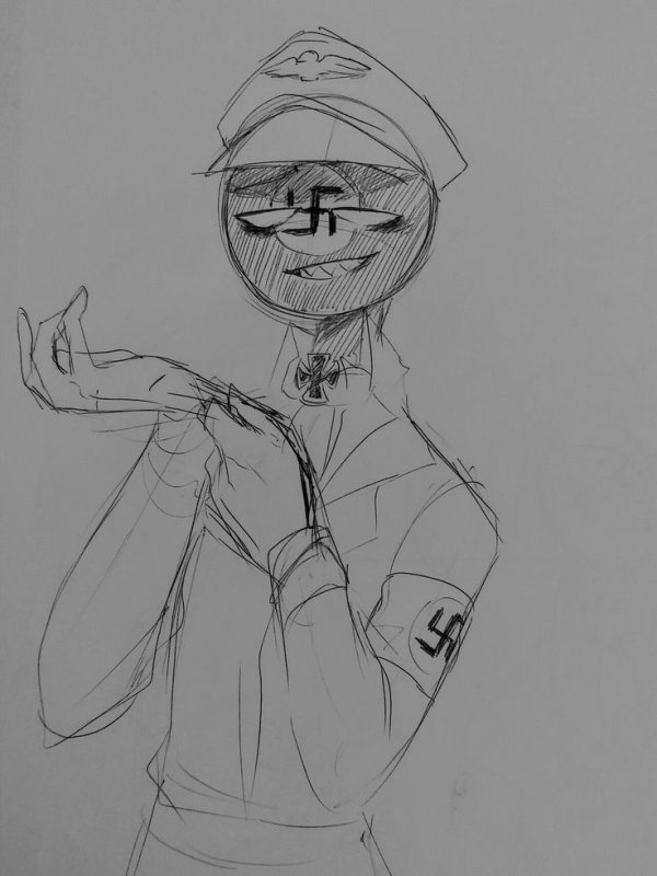 Countryhumans скетчи