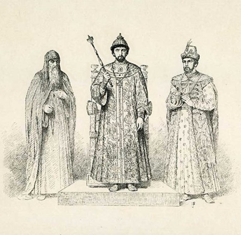 Патриарх Иов и Борис Годунов