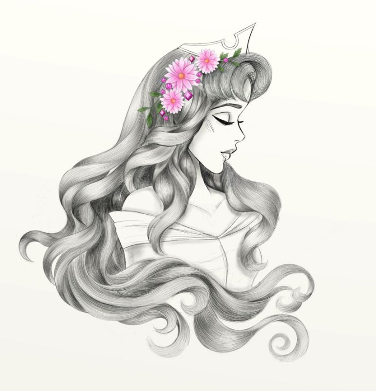 Нарисовать красавицу