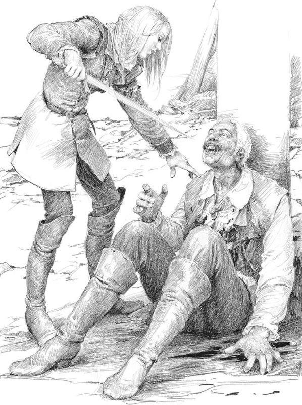 Цири и Бонарт
